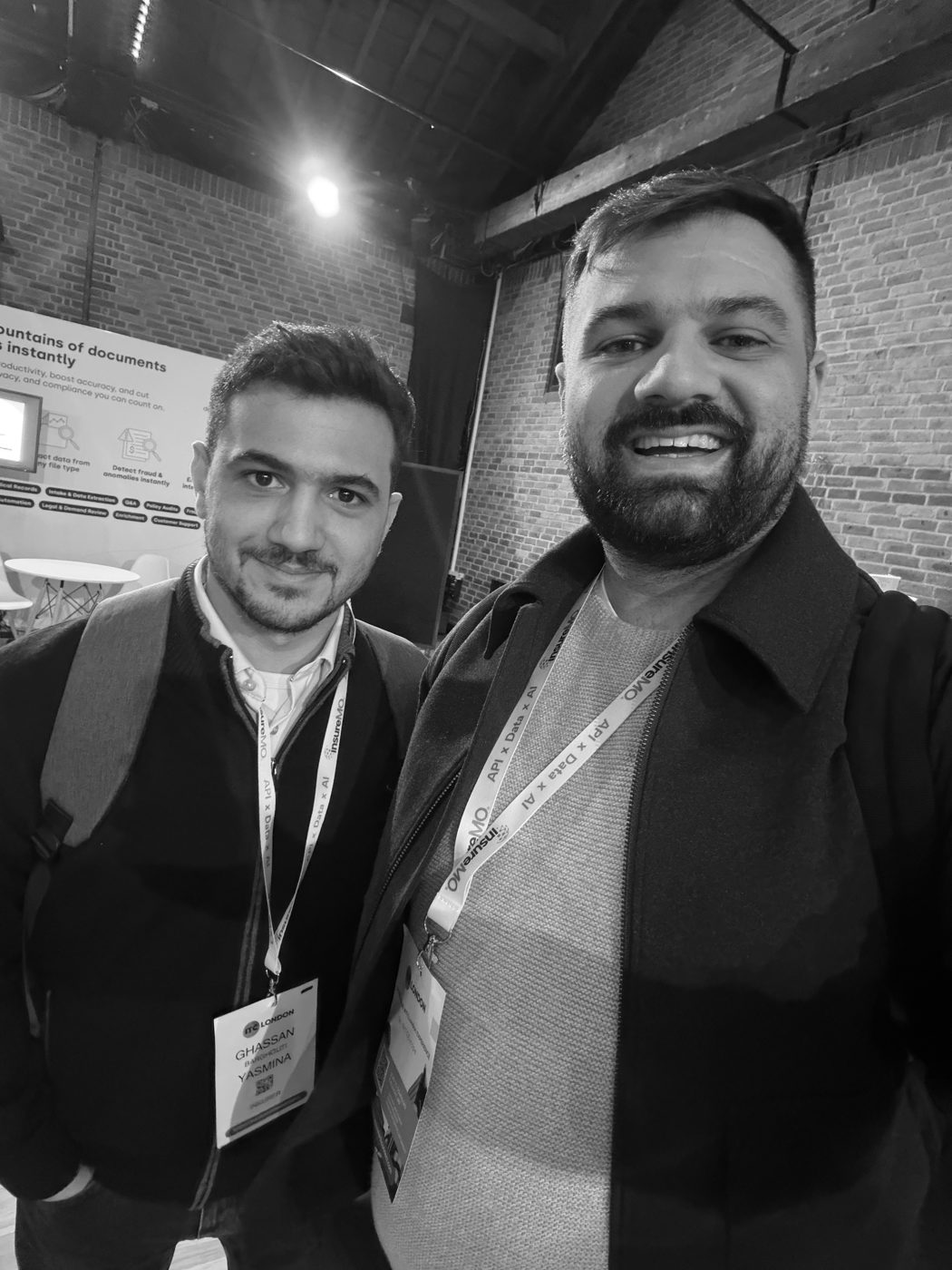 Between sessions at a conference